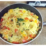 Linguine with Sausage and Peppers