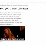 I am NOT Cersei Lannister/Baratheon