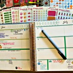 Playing with my Erin Condren Planner