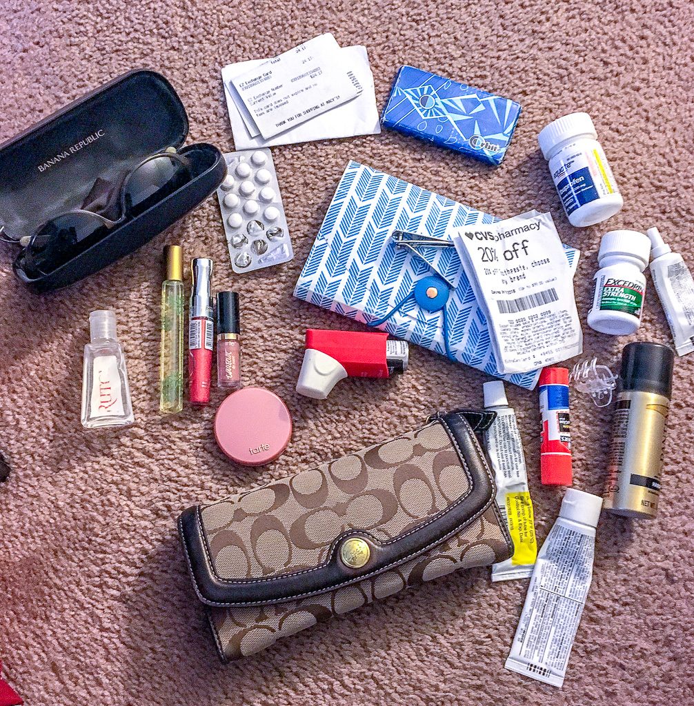 purse contents