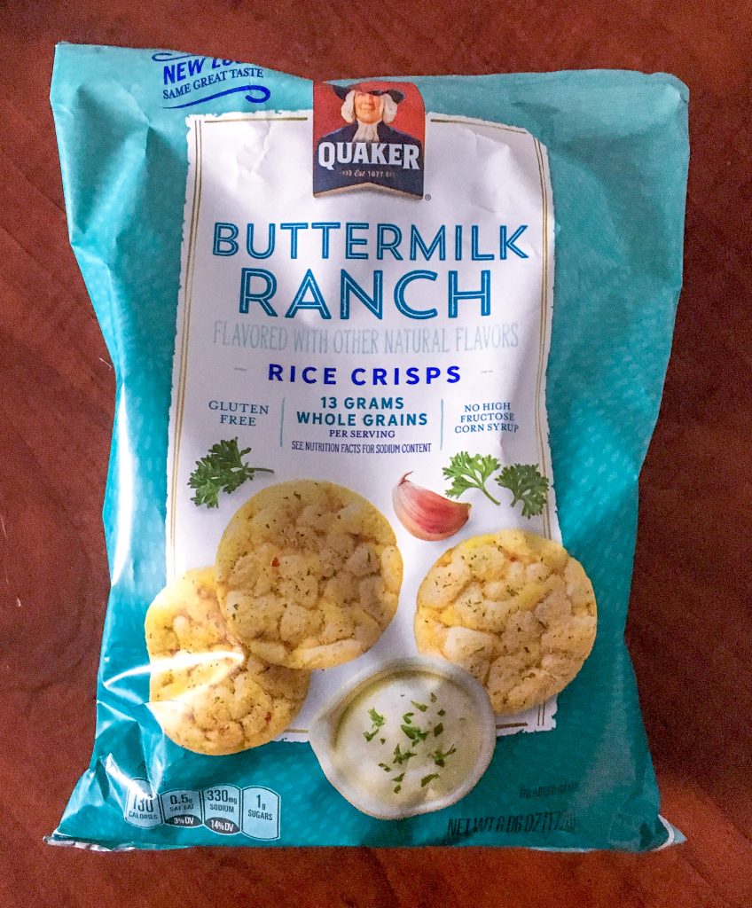quaker buttermilk ranch rice crisps