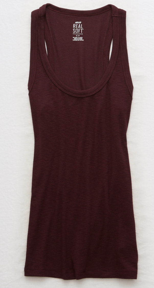 Aerie Real Soft Ribbed Tank
