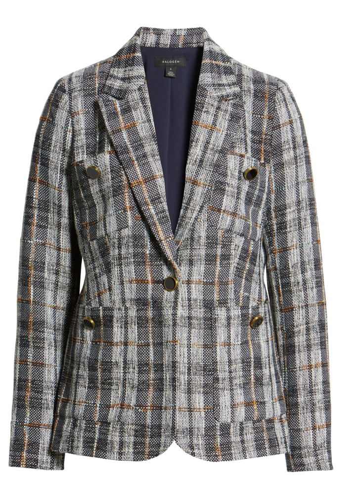 halogen tweed blazer Nordstrom anniversary sale