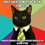 No more Faculty Meetings, please?